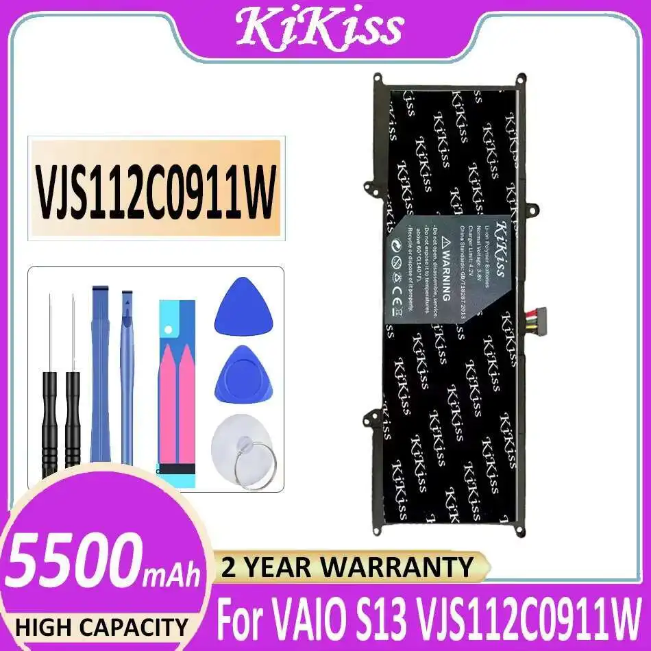 

Аккумулятор для ноутбука 5500 мАч для Sony Vaio S13 VJS112C0911W VJS132C0711B VJS131C0211S VJS112C0111B VJ8BPS52, прочный
