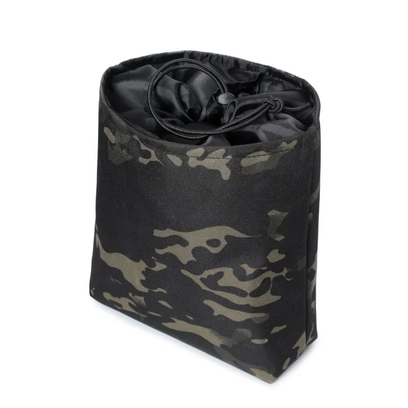 Molle Folding Dump Drop Magazine Pouch Outdoor Hiking Hunting Accessories EDC Tool Foldable Recovery Mag Holster Waist Bag