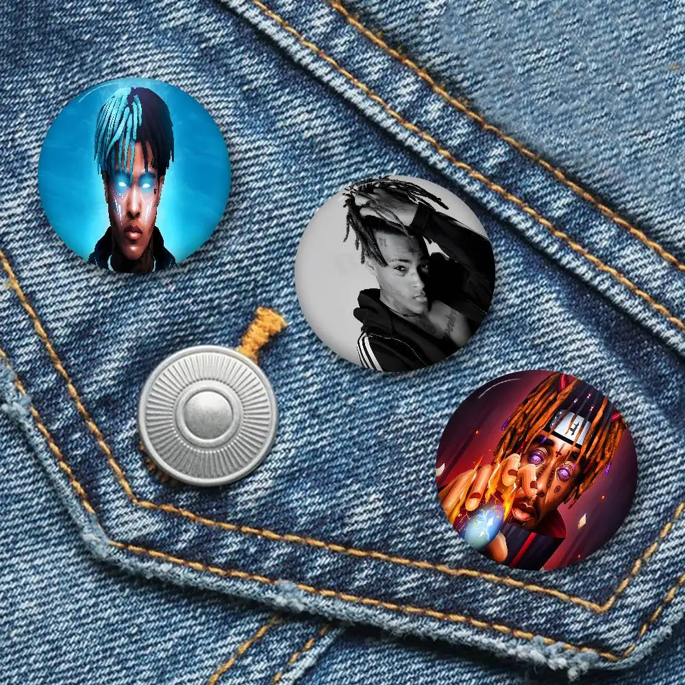 XXXTentactions 17 مغني الراب الكرتون أنيمي زر دبوس بروش اليدوية للملابس شارة ظهره الديكور مجوهرات اكسسوارات #4