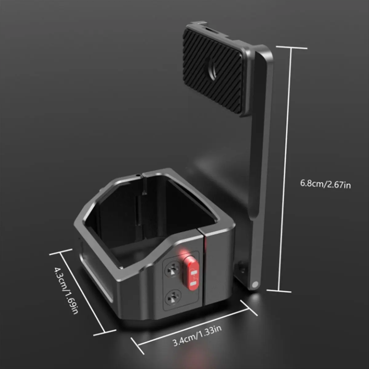 Punctual- For DJI OSMO POCKET 3 Multifunctional Magnetic Base Expansion Protection Bracket Adapter Frame Accessories