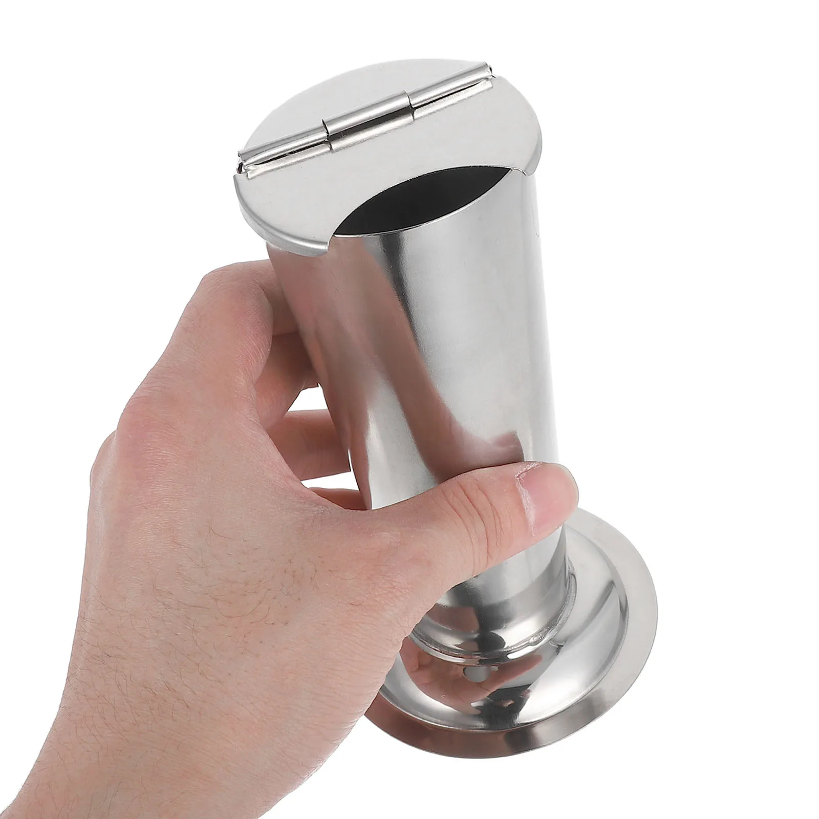 

Stainless Steel Tweezer Holder Durable Anti-Slip Design for Salon Tattoo Lab Tweezers Storage Box Cotton Ball Gauze Container