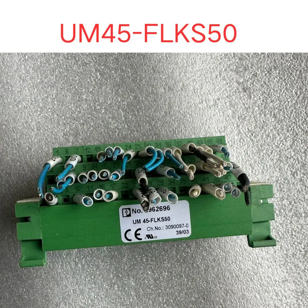 used UM45-FLKS50 2962696 Terminal Block test OK Fast shipping