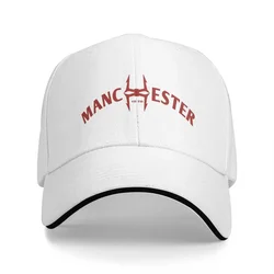 Devils Of Manchester, Manchester Is Red Baseball Caps Fashion Men Women Hats Outdoor Adjustable Casual Cap Hip Hop Baseball Hat