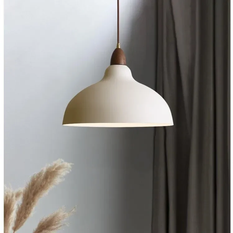 The New Chandelier of Juglans Regia Restaurant Is Matte Japanese Bar Modern Lamps Simple Chandelier in Bedroom Study.