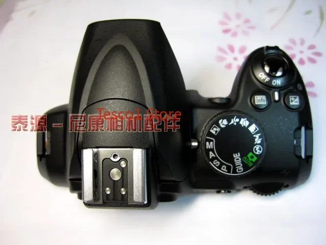 

95% оригинальные детали камеры для Nikon D3000, верхняя крышка камеры, корпус в сборе, запасная часть, запасная часть