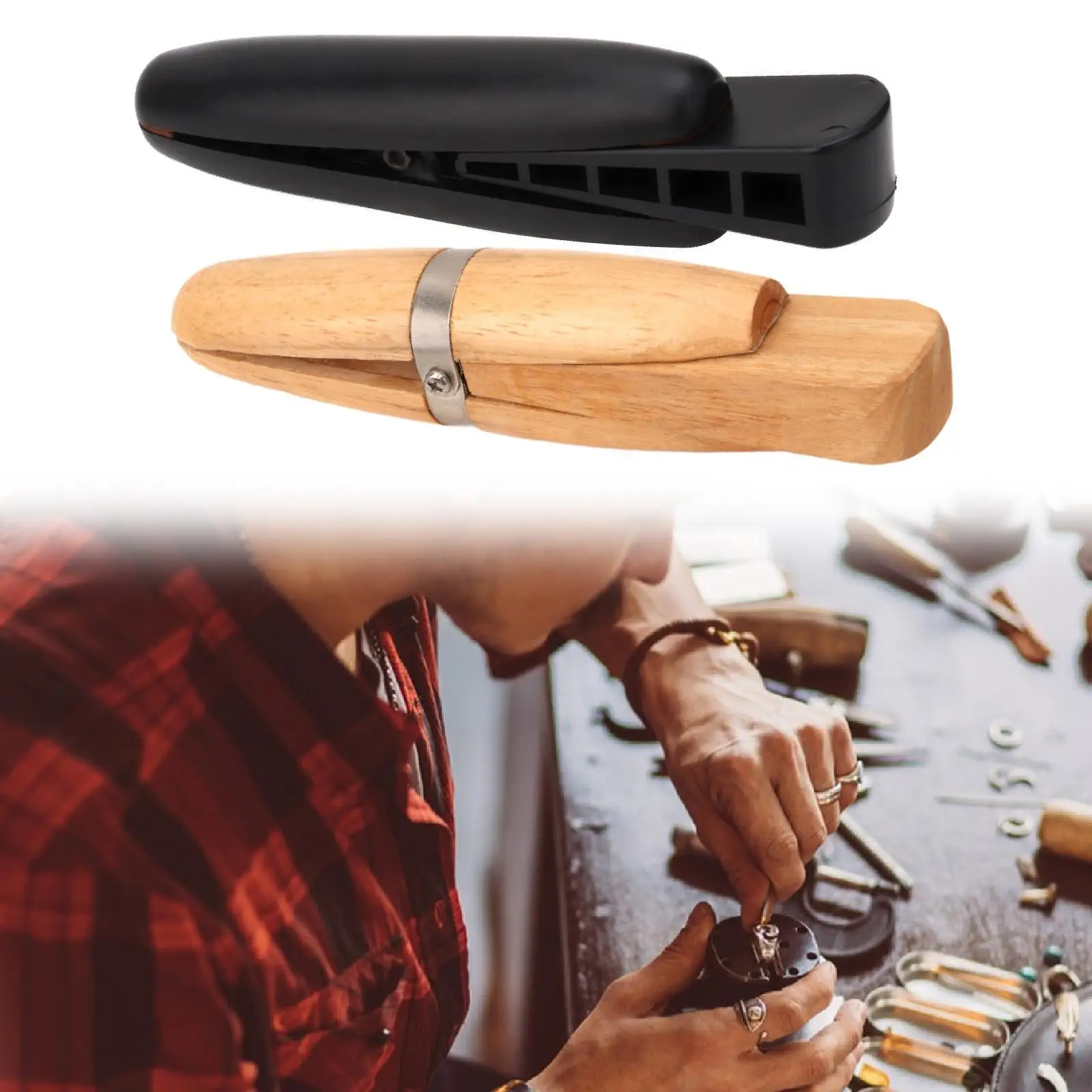 Ring Clamp Professional Ring Holder for Polishing Engraving Repairing Rings