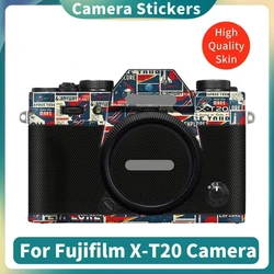 For Fujifilm X-T20 Decal Skin Vinyl Wrap Film Camera Body Protective Sticker Protector Coat For FUJI XT20 X T20