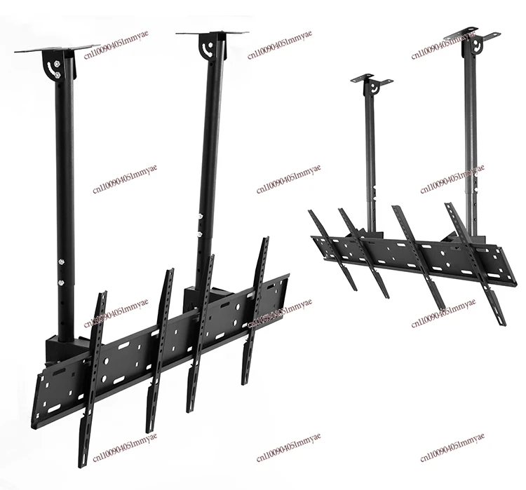 

Multi-screen parallel hoisting hanger, milk tea shop dining bar, etc. telescopic rotating ceiling bracket, multi-screen splicing
