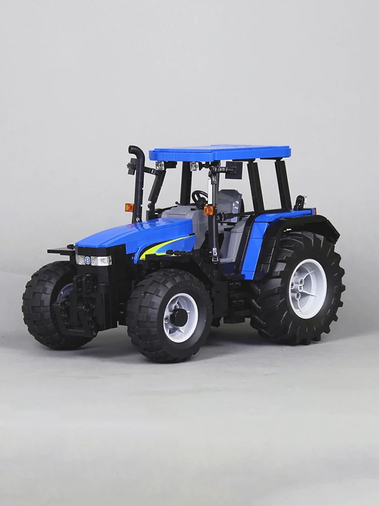 1150 SZTUK Popularny Model Traktora Rolniczego TM 140, Modułowe Klocki Konstrukcyjne, Zabawki do Składania dla Dzieci, Prezent na Festiwal, Niespodzianka, Prezent Urodzinowy