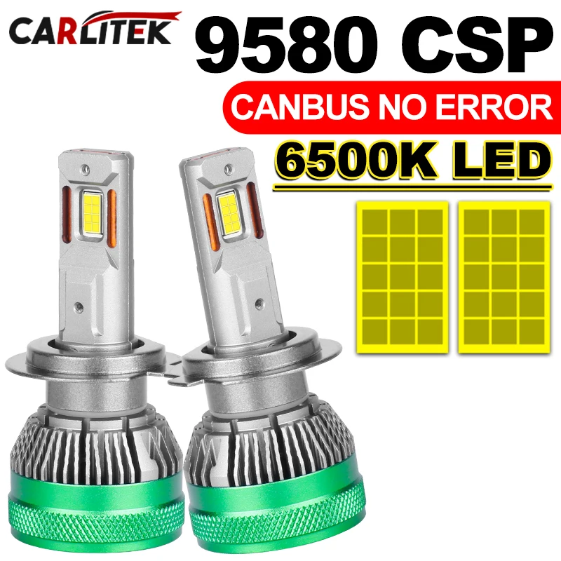 

H7 H4 LED Car Headlight Canbus H11 H1 H3 H8 9005 9006 9012 Headlamp 9570 Chip Vehicle Lamp HB3 HB4 Light 6500K White Bulb Auto