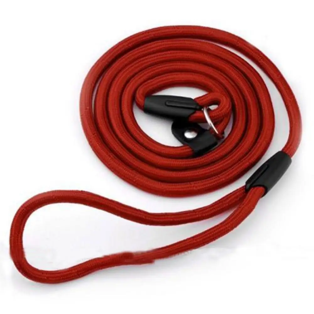 130cm Dog Traction Rope Adjustable Leash Lead Strap Nylon Traction Rope Small Medium Dogs Walk Training Pet Leashes Dog Collar