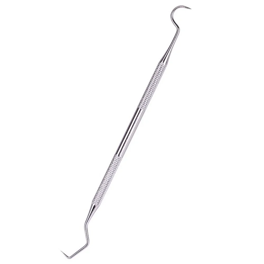 1/5PCS Double Hook Tooth Dental Explorer Probe Dentist Tool Stainless Steel Dental Tool Teeth Clean Hygiene Explorer Probe Hook