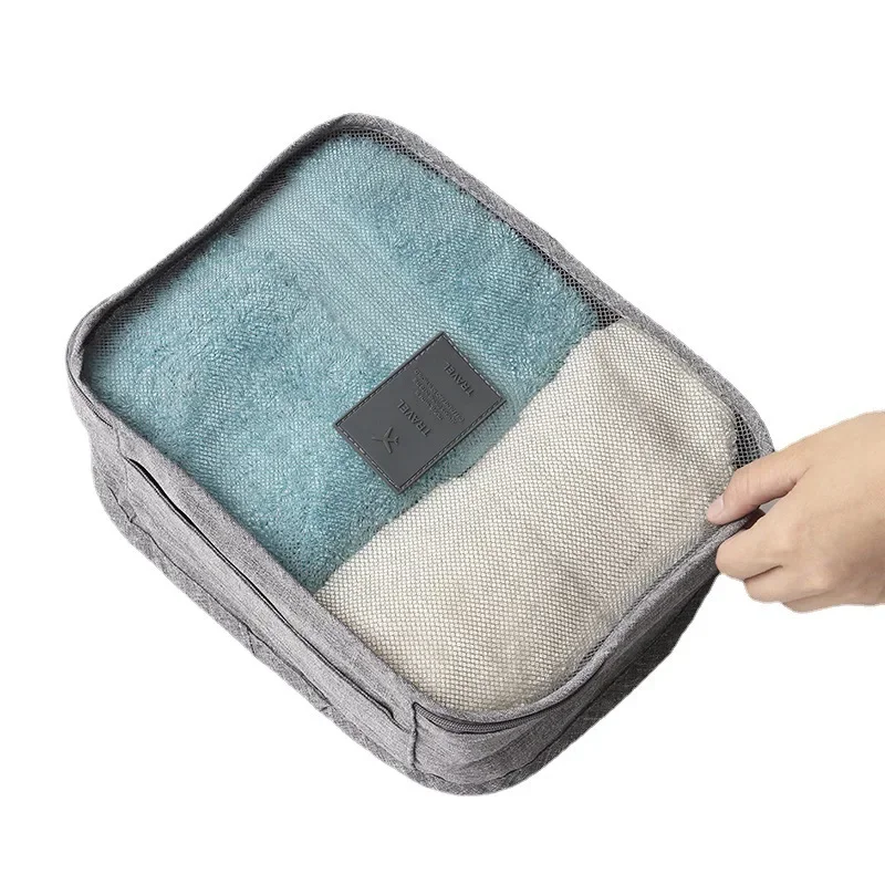 

Seven-piece waterproof storage bag Toiletries for business trips separate Luggage organizer bag