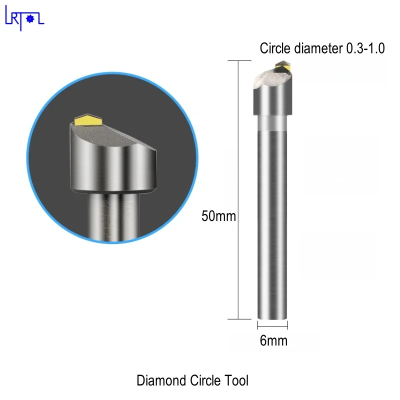 

Jewelry Monocrystal Diamond MCD CNC Circle Tool 0.3-1.0mm Polishing Milling Cutter Manufacturer End Mill CNC Milling Machine