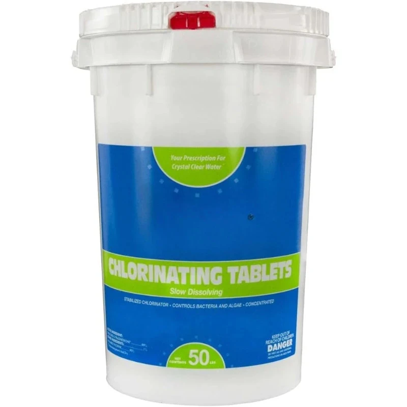 Chlorine Tablets Stabilized Pool Sanitizer Spa Disinfectant Long Lasting