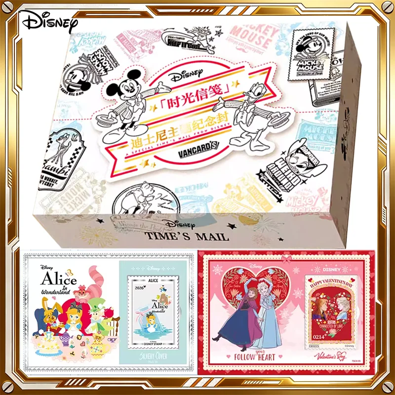 

Коллекционные карточки VANCARD Disney: серия Time's Series, загадочная коробка Time Letter, оригинальные игровые карточки, игрушки, подарки на праздники и дни рождения для мальчиков и девочек