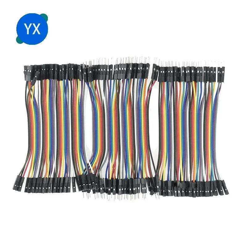 40-120 SZTUK przewodu połączeniowego DuPont Line DuPont Kabel połączeniowy męski do męskiego + żeński do żeńskiego i męski do żeńskiego dla Arduino DIY KIT