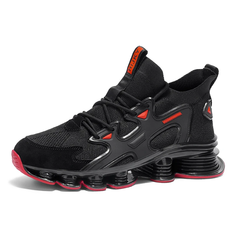 Height Increasing Men Sneakers Hidden Heel Comfortable Soft Sole Breathable Fashion Shoes Versatile Casual Footwear For Dating