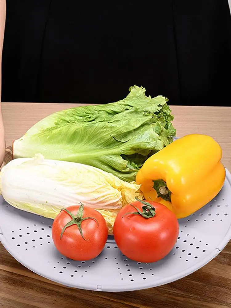 

10 Inch Silicone Splatter Guard Frying Pan Silicone Cover Foldable Heat-Resistant Trivet Mat For Skillet Bacon Pot Cooking Stove