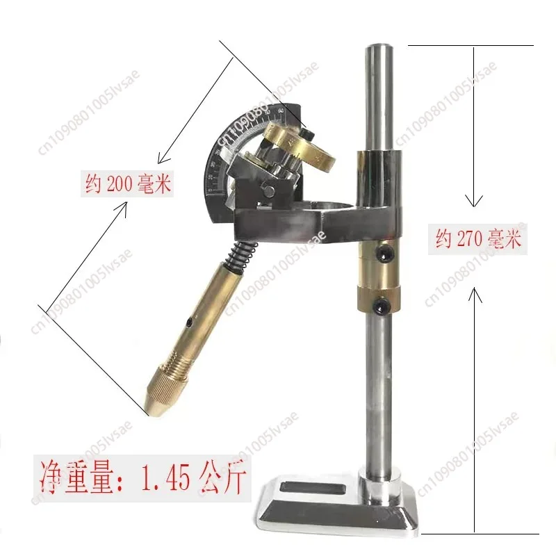 

Faceting Machine Gemstone Jade Angle Flat milling Polishing Machine Adjustable with dops