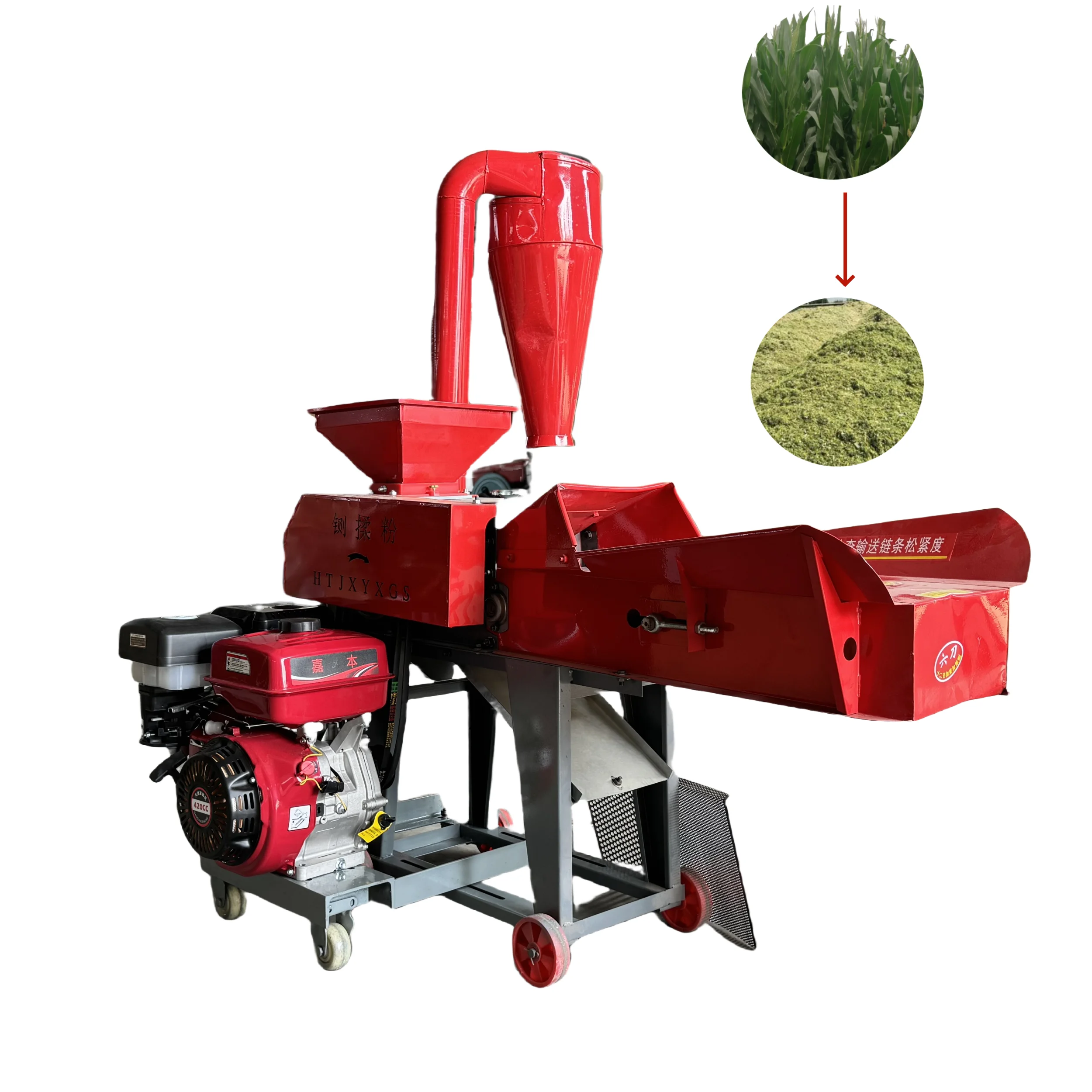 

【Hot】Agricultural Equipment hay Grass Cutter/corn Silage Cow Feed Grass Cutter Crusher Grinder Machine Price