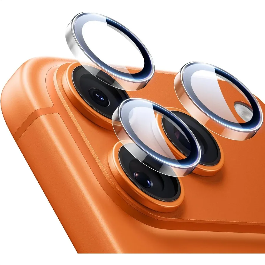 

Защитная пленка для объектива камеры iPhone 17 Pro Max 17 Pro 16 Pro Max 16 Pro 15 Pro Max 15 Pro 14 Pro Max 14 Pro Ultratough HD Individu