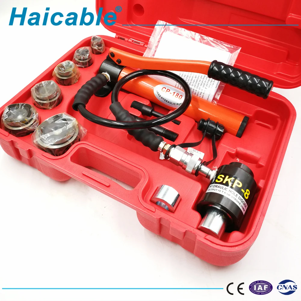 SKP-8 Hole Punch Dies Heavy Duty Puncher Hydraulic Hole Maker