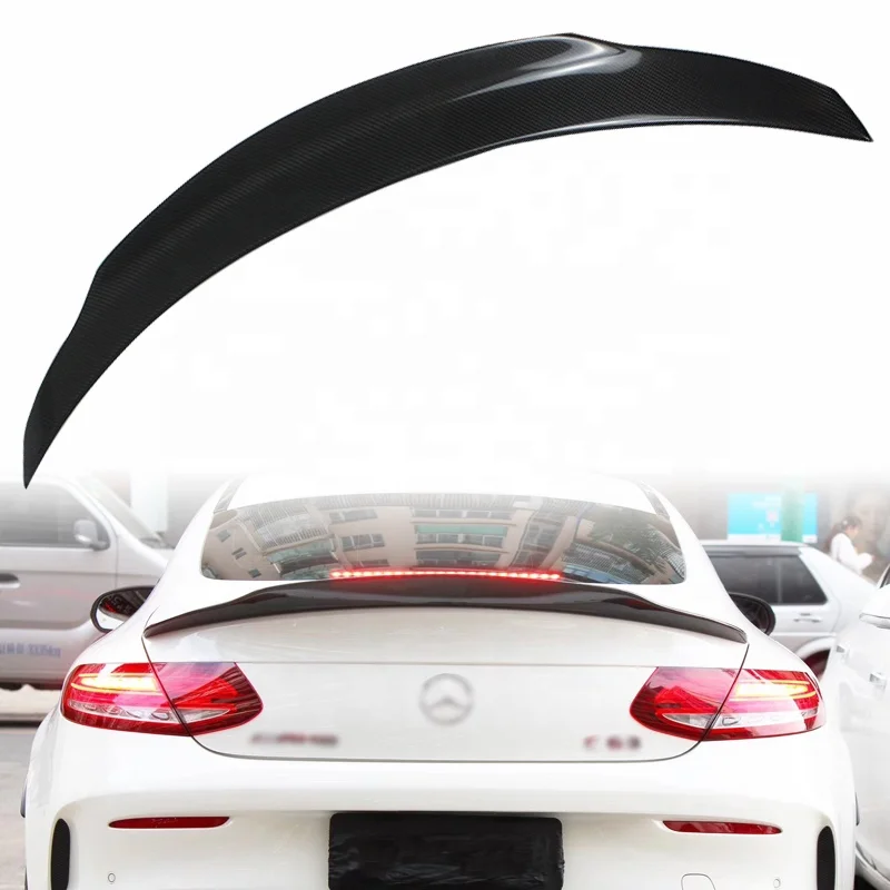 

Custom Car Carbon Fiber Rear Spoiler for Mercedes Benz 2015 C63 2D W205 C Class