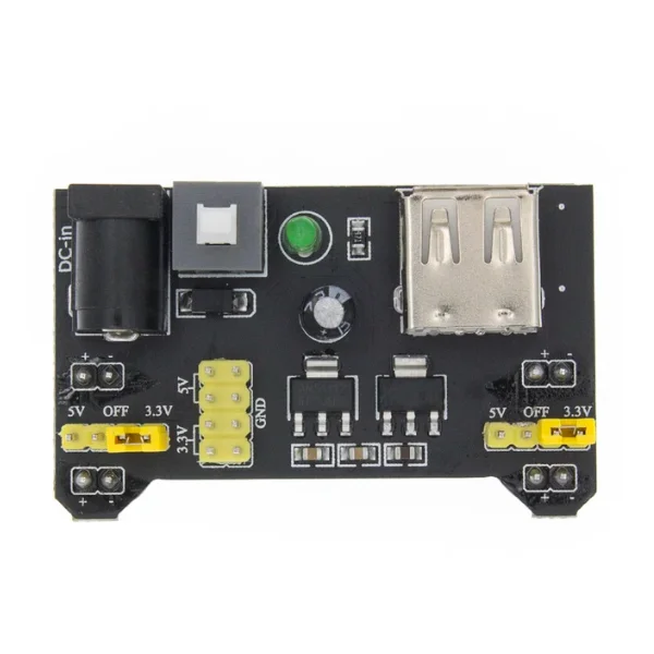 MB-102 bread board dedicated power module compatible with 5V and 3.3V