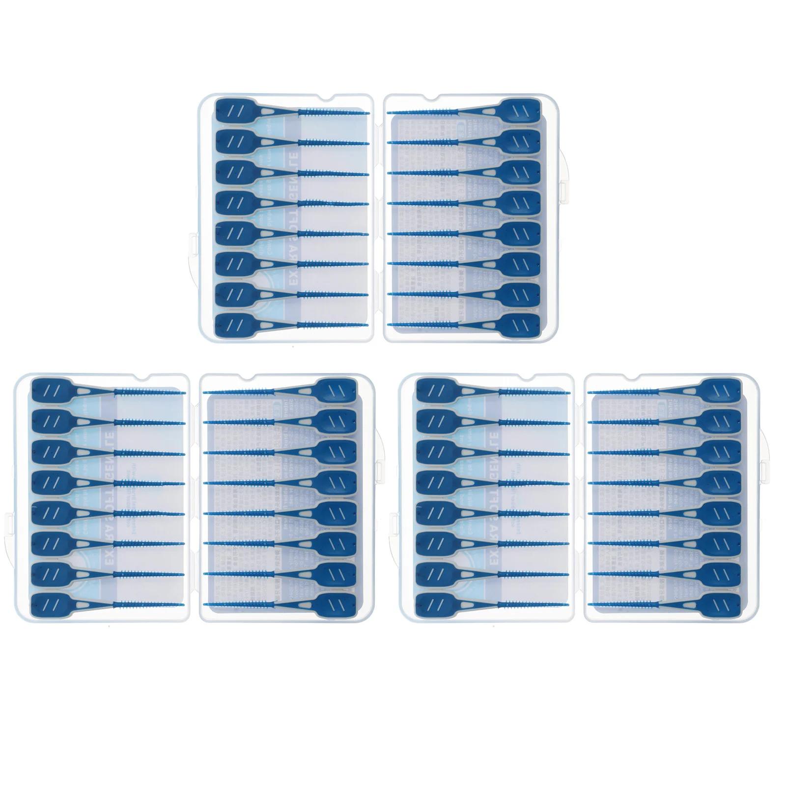 

48Pcs Interdental Brush Assorted Color Durable Teeth Cleaning Prop Effective Oral Care Tool for Home Travel Work Use