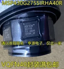 MSP430G2755IRHA40R, MSP430G2755, VQFN40, 1-10 개
