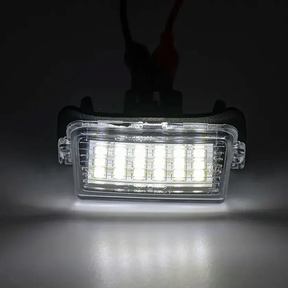 1/2 قطعة سيارة Led رقم الترخيص لوحة LED ضوء المصباح Canbus الأبيض لتويوتا يارس فيتز كامري كورولا بريوس C Ractis Verso S