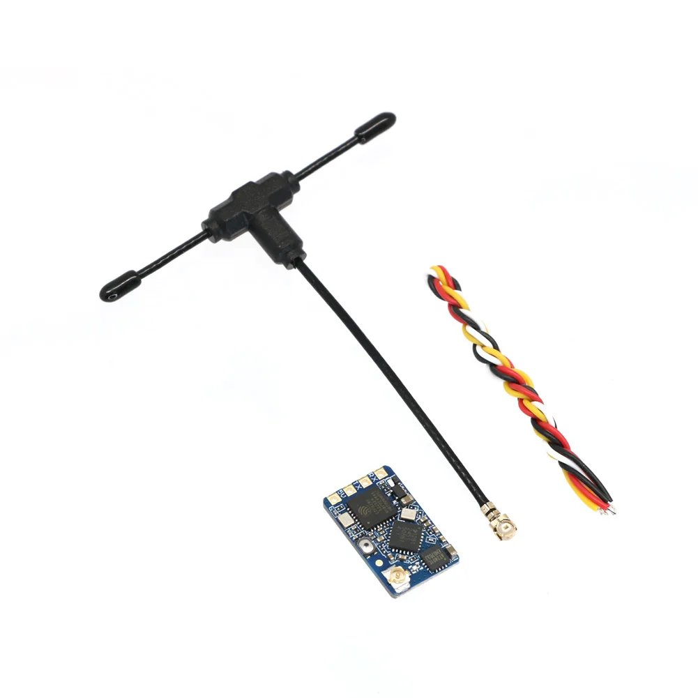 BAYCK ELRS 915MHz / 2.4GHz NANO ExpressLRS Receiver with T type Antenna Support Wifi upgrade for RC FPV Drones Parts