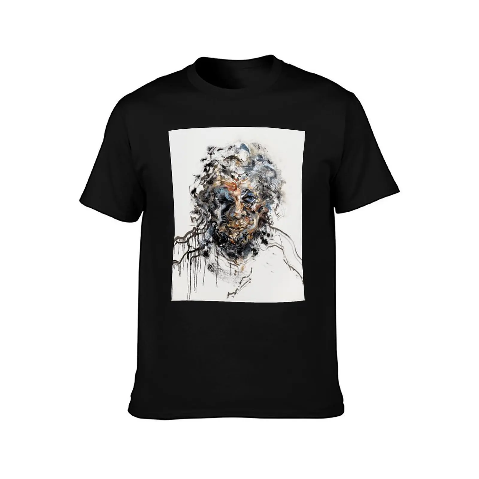 Self Portrait of Maggi Hambling T-Shirt t shirt man cotton T-Shirt