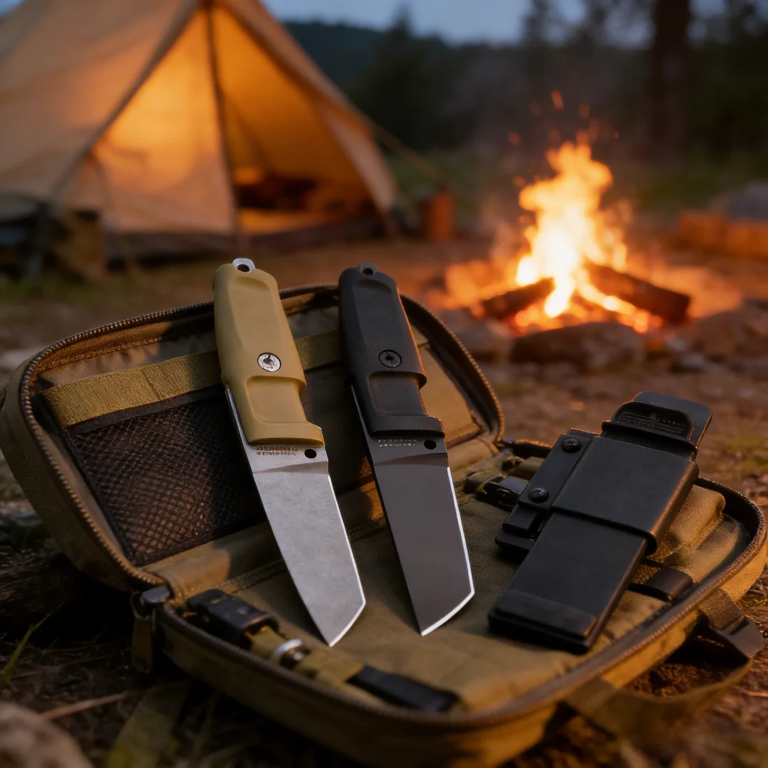 EXTREMA RATIO-T4000, Miniature Compact Fixed Blade, N690 Steel, Camping, Mountaineering, Emergency Outdoor Knife