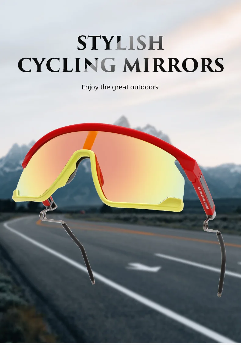 Neue Mann Frau Brille Bunte Berg Radfahren Sport Schutzbrille UV400 Mode Vielseitige Outdoor Unisex Radfahren Brillen – Detail 1