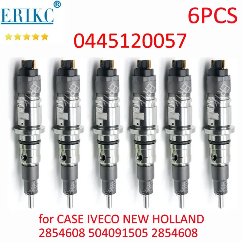 ERIKC 0445120057 Fuel Injectors Nozzle 0 445 120 057 Truck Diesel Injector Assy 0445 120 057 for IVECO Renault 0986435552