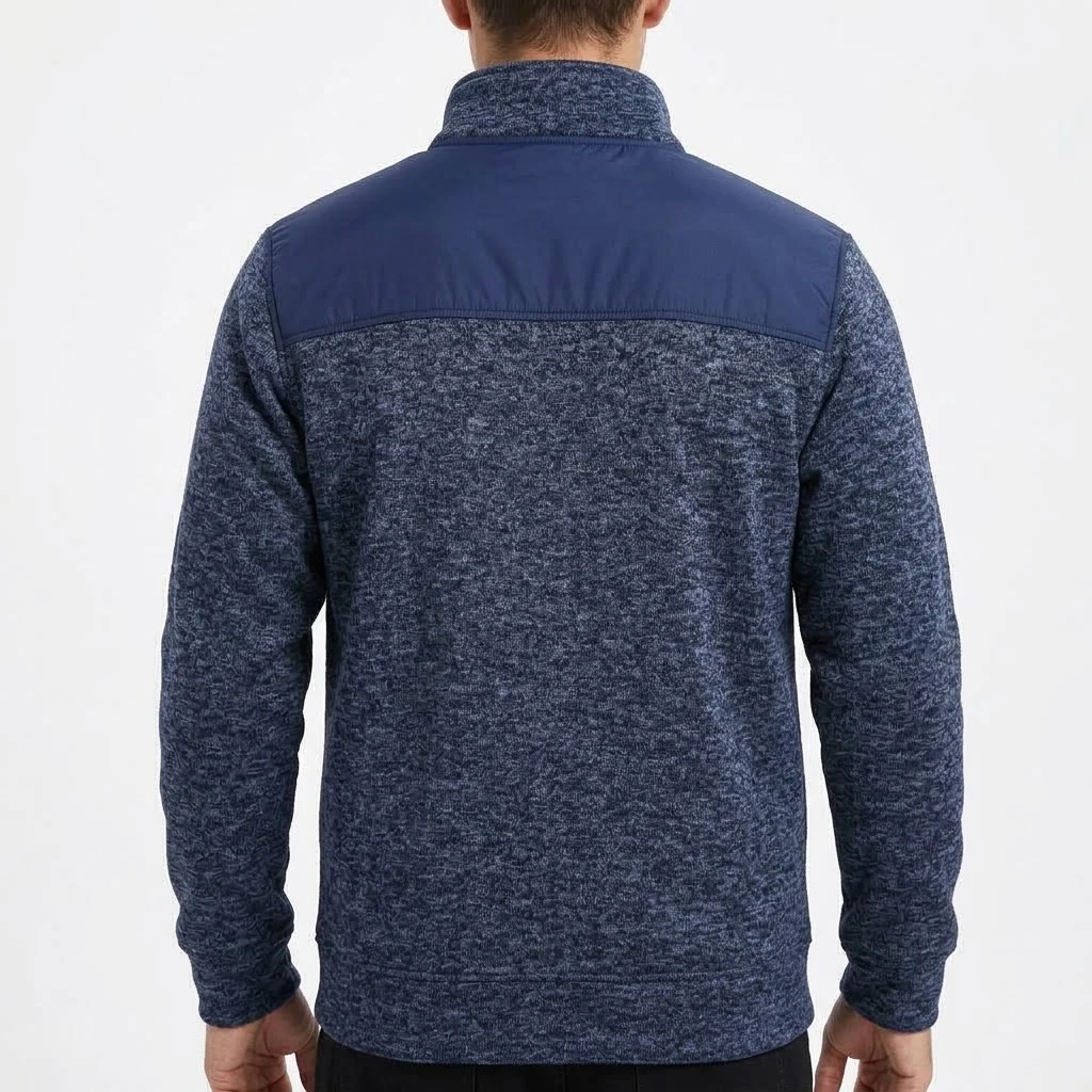 Herbst Herren Sweatshirt-Jacke mit Stehkragen, Slim Fit Cardigan-Mäntel, lässige Sportbekleidung mit Reißverschluss, Outdoor-Trainingsanzug, Herrenbekleidung – Detail 6