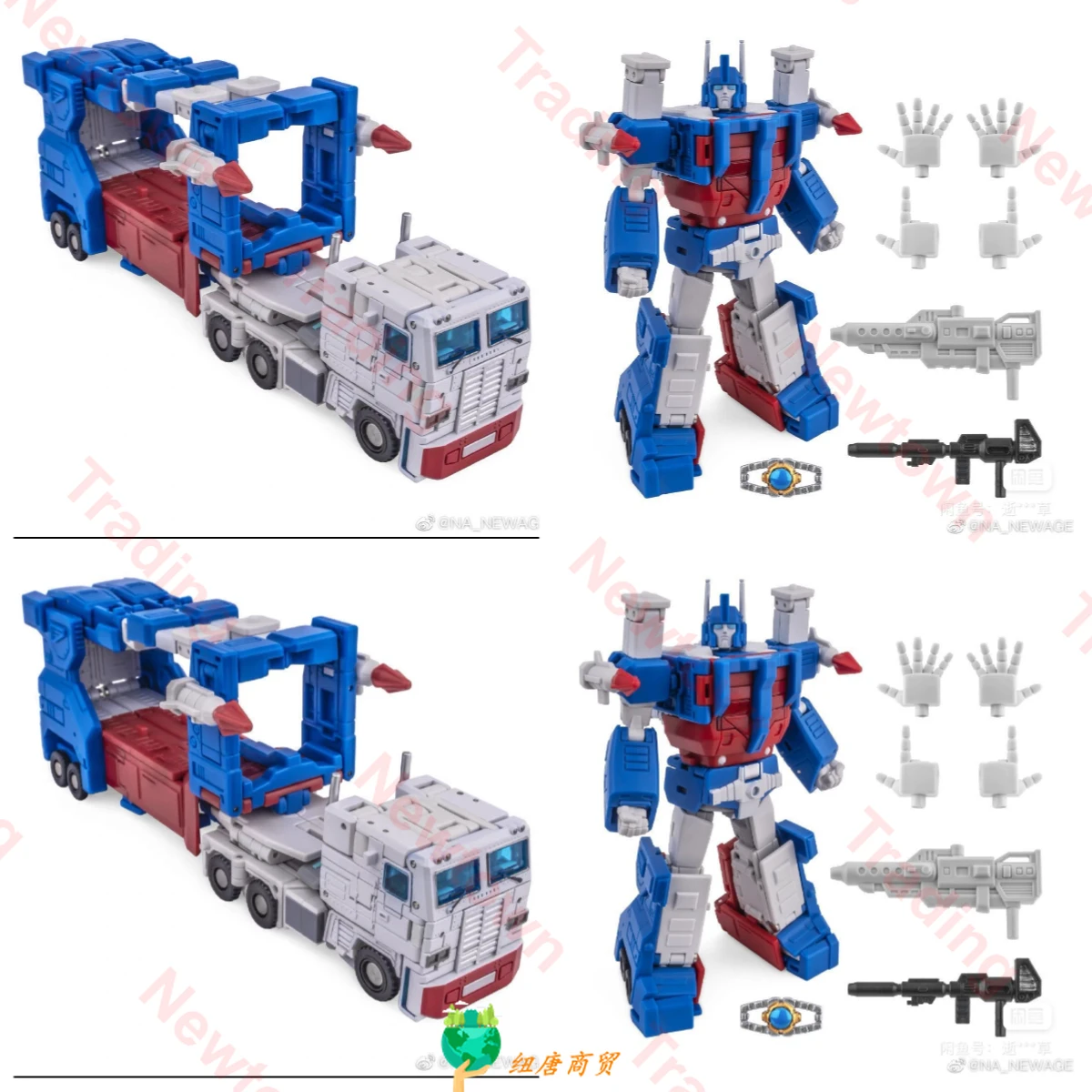 

NEW IN STOCK NewAge NA H28 Ultra Magnus Transformation Toy Mini Warrior Heroes Octavian Figure Toys With Box