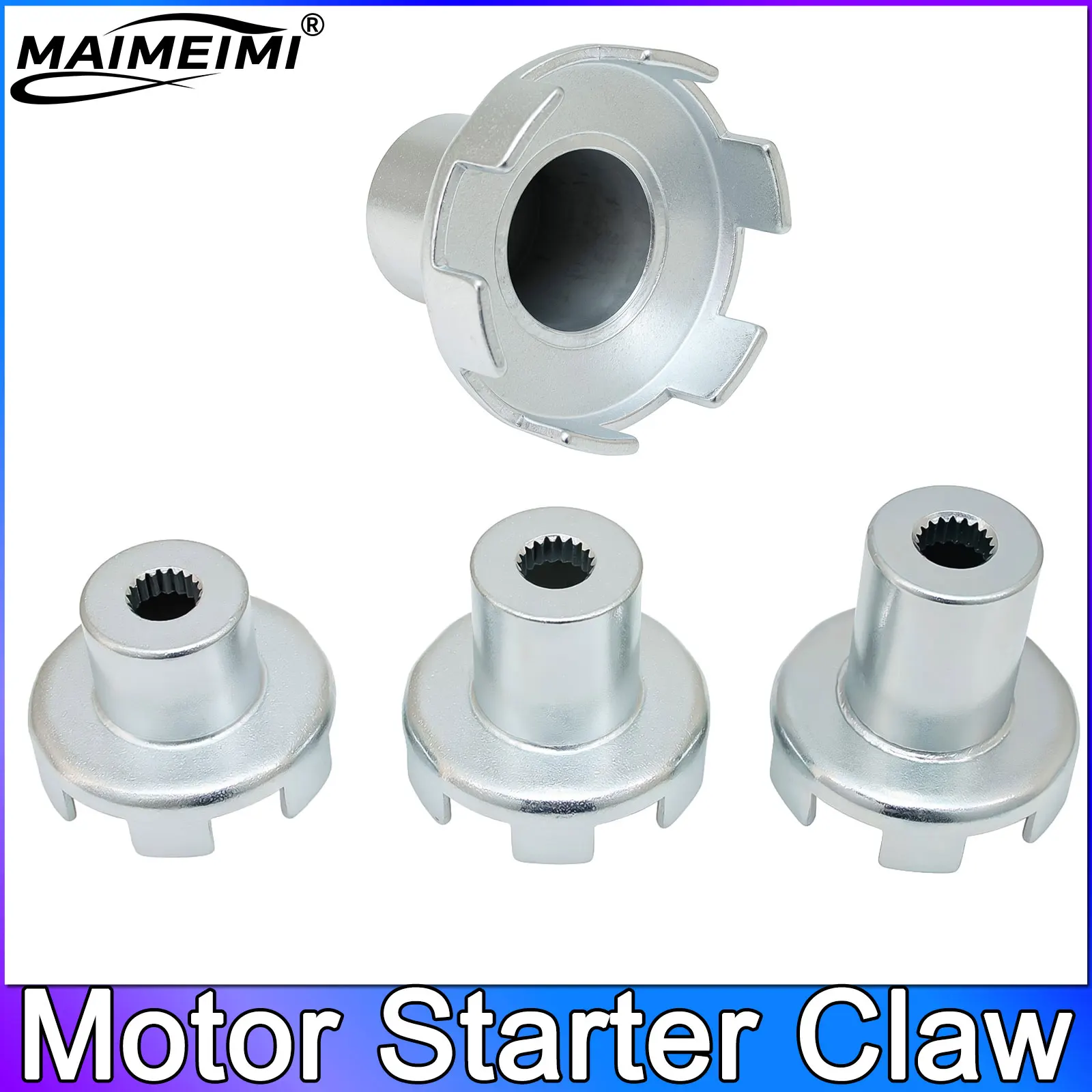 

1 шт., стартер с когтями и когтями для скутера, мотоцикла, мини-мотора, питбайка, размер 45 мм, 55 мм, 63 мм