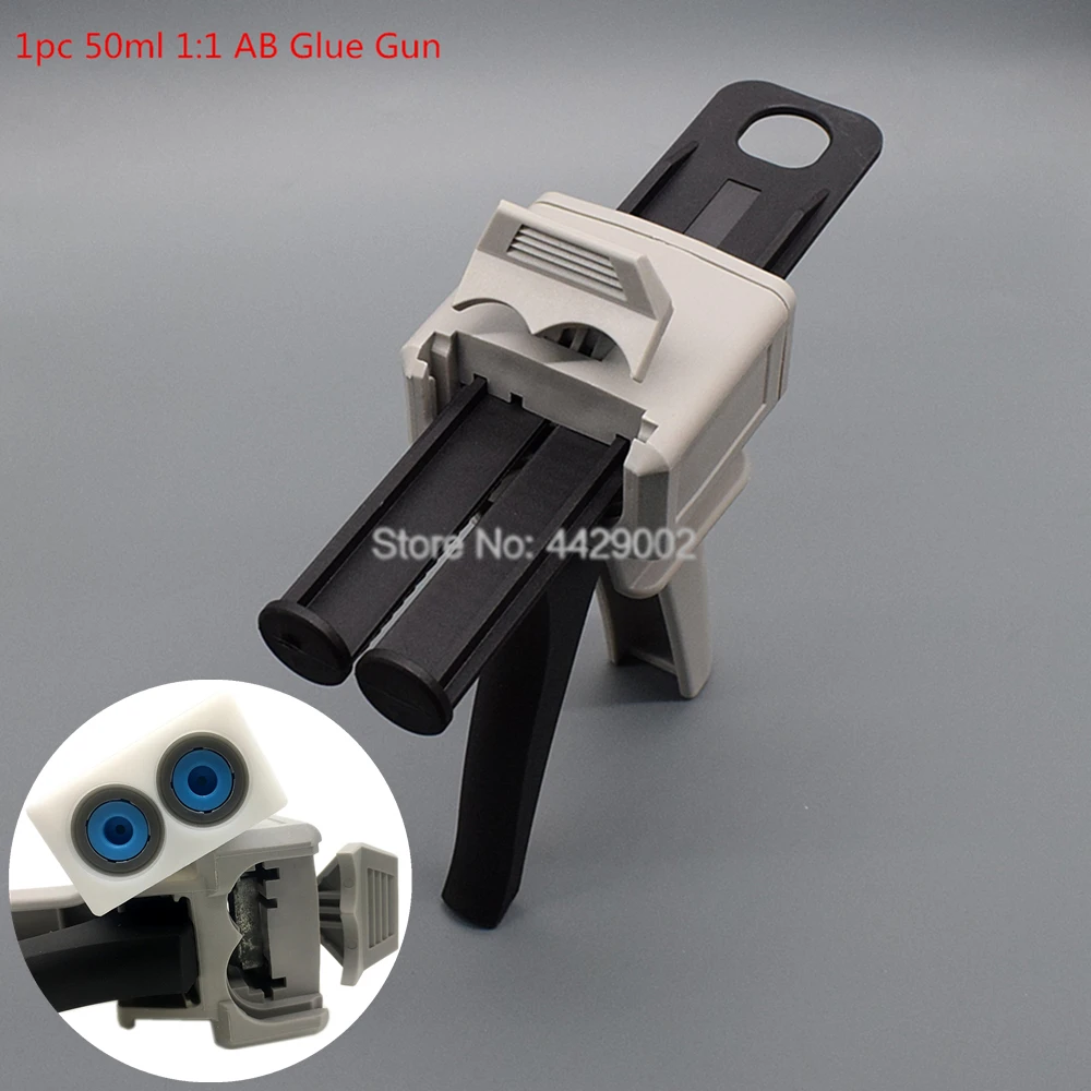 Fugenpistolen-Spender für Klebstoffkartuschen, Epoxid-AB-Klebstoffpistole 1:1 10:1 1:10 50ml 75ml 30cc 55cc Manueller Applikator Fugenpistolen-Werkzeuge – Detail 5