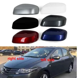 For Honda City 2009 2010 2011 2012 2013 2014 Car Accessories Side Mirrors Cover Rearview Wing Mirror Cap without Lamp Type