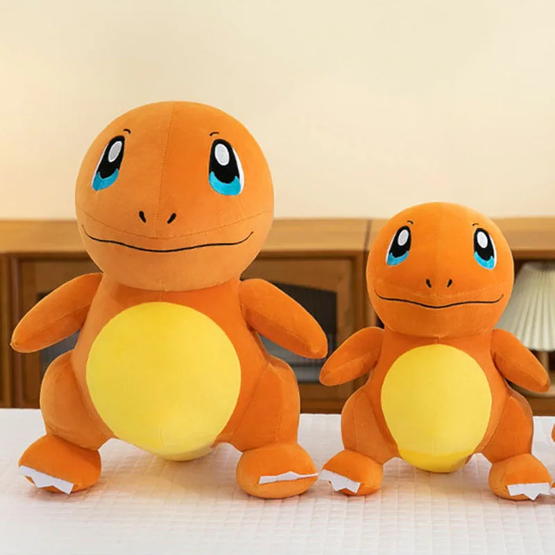 Jouets en peluche Pokemon Bulbasaur, 20-45cm, dessin animé mignon, Charmander, écureuil, poupées en peluche, oreiller mignon, cadeau pour enfants