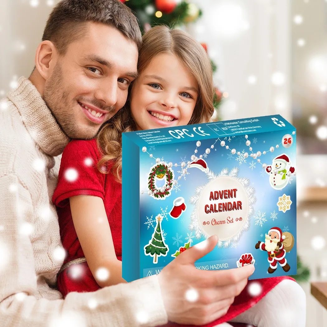 Segnalibro timer per bambini ragazze Calendario dell'Avvento di Natale 2024: artigianato natalizio per bambini 24 giorni timer da parete orologio digitale