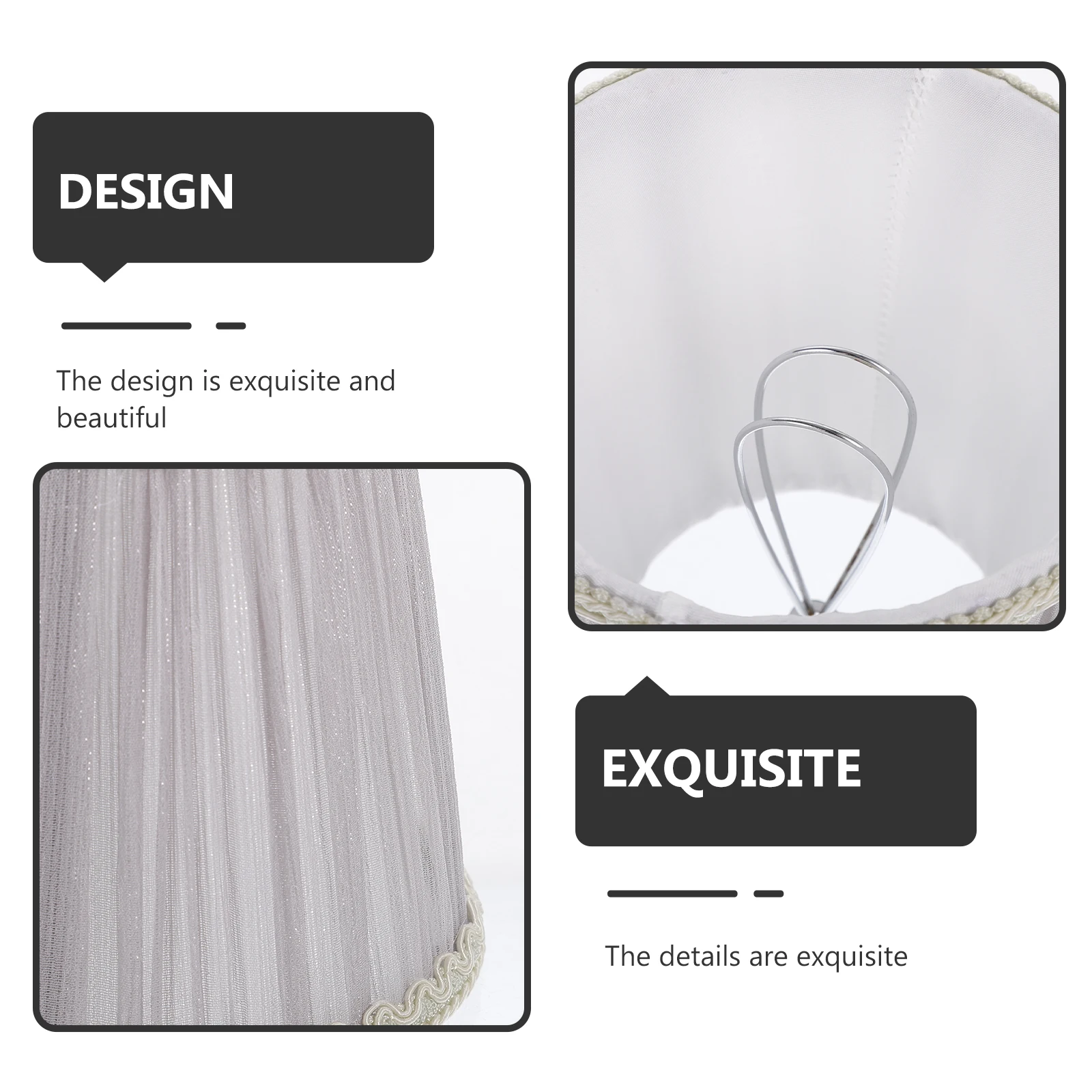 

Modern Iron Lampshade Accessories For Table Floor Desk Lamp Shades Decorative Light Cover Replacement Home Hotel Lampshade