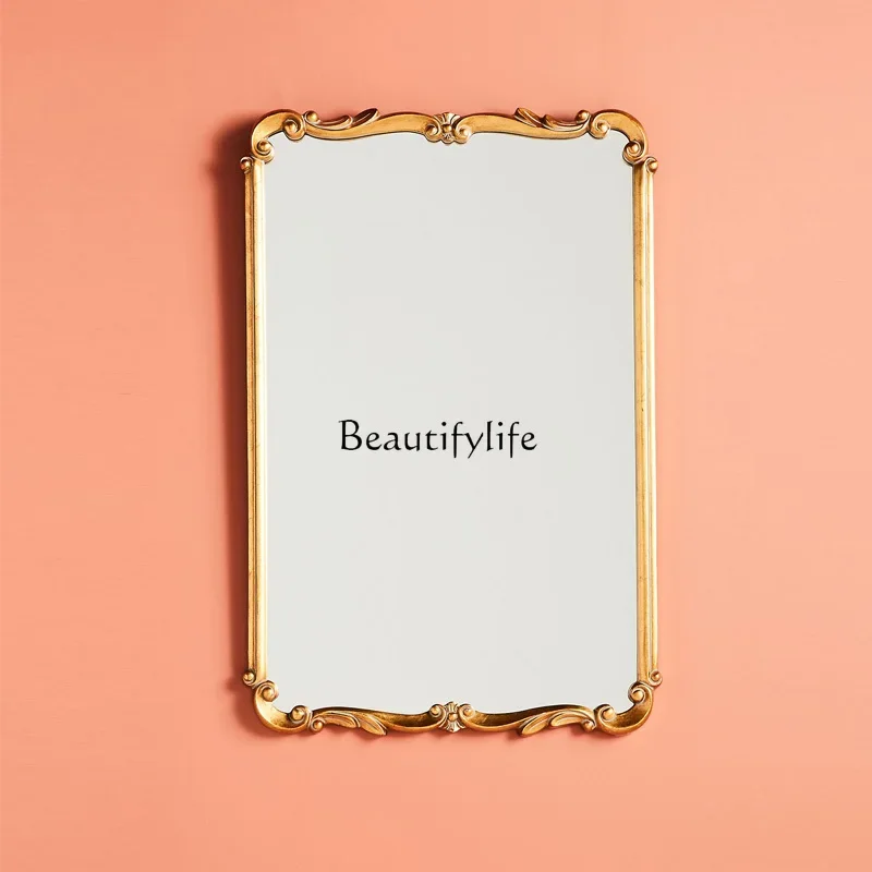 

ls 42European art wall hanging retro mirror wall mirror luxury