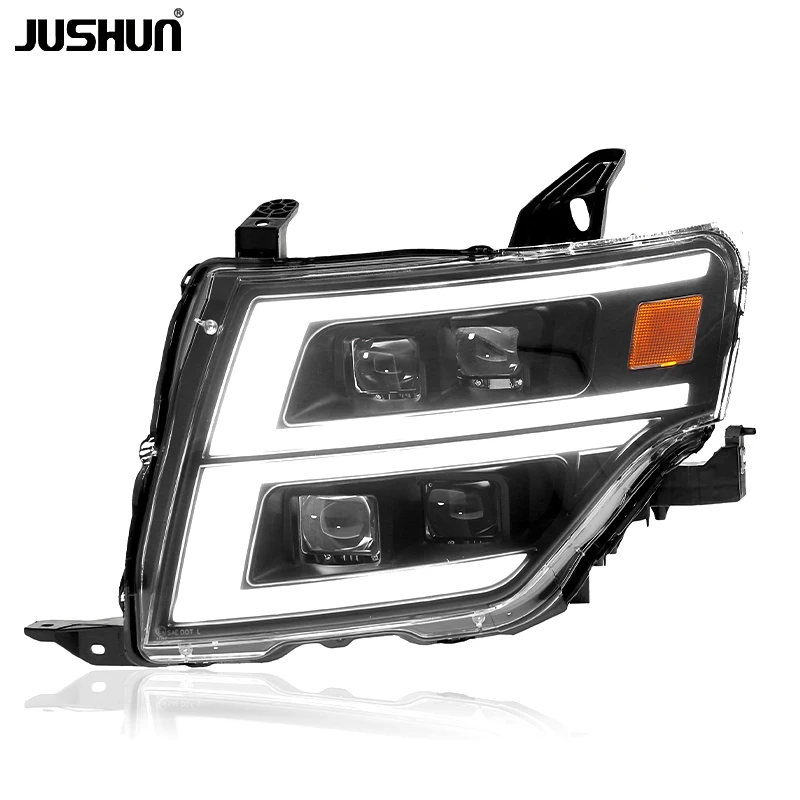 Upgrade LED Head Lamps For Mitsubishi Pajero V97 2007-2020 Full LED Daytime Running Light & Turn Signal Direct Fit Headlight