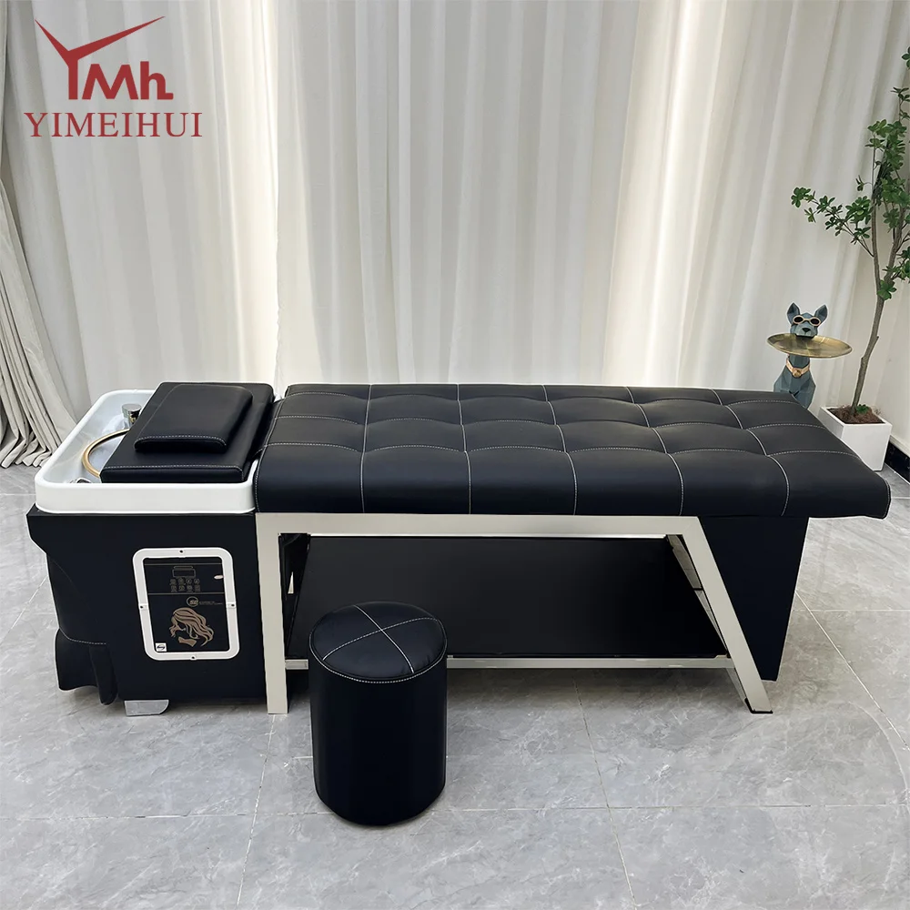 Salon Furniture Hair Washing Massage Chair Thai Shampoo Bed Spa Head Water Therapy Shampoo Bed