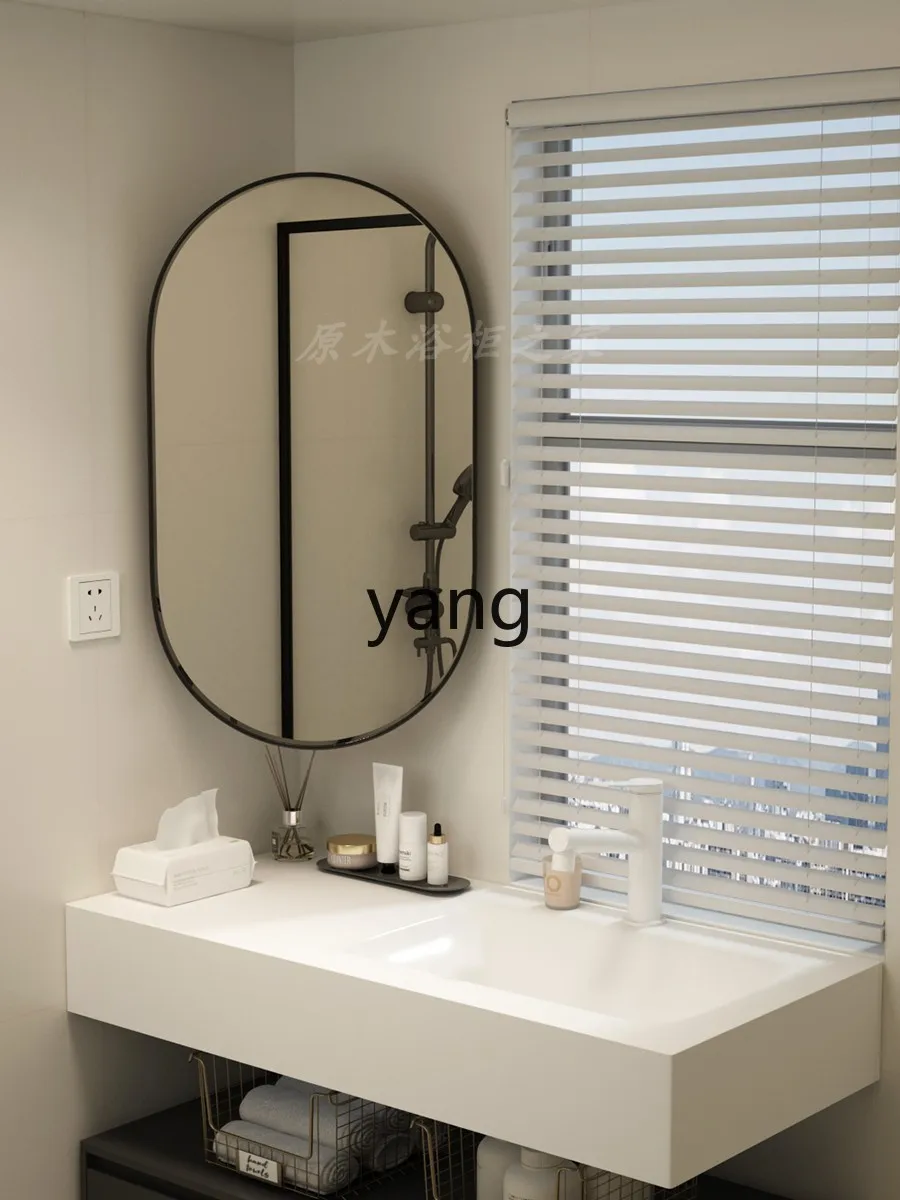 

HRC угловое складное выдвижное зеркало фэн-шуй вращающееся зеркало для ванной комнаты настенное подвесное угловое зеркало для ванной комнаты движущееся овальное