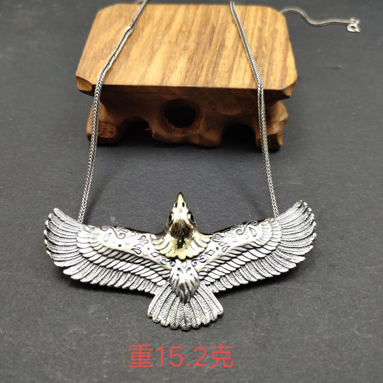 Japanese style 925 sterling silver hand-woven necklace handmade trendy indian ethnic bird trendy pendant